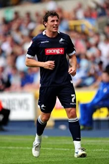Images Dated 13th August 2011: Millwall vs Nottingham Forest: Darius Henderson Scores at The Den