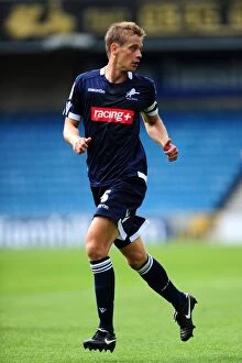 Images Dated 13th August 2011: Millwall vs. Nottingham Forest: The Den - Paul Robinson in Action