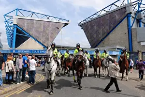 Previous Season Prints: Millwall vs Nottingham Forest: The Den - Tense Atmosphere Before Kick-off (Npower Football League Championship)