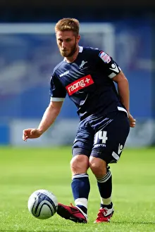 Previous Season Prints: Millwall vs. Nottingham Forest: James Henry Scores at The Den - Npower Championship 2011-12