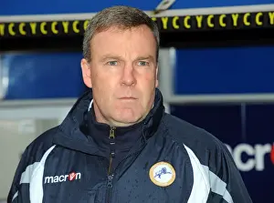 2010-11 Season Prints: Millwall vs. Nottingham Forest in the Npower Championship: Kenny Jackett Leads Millwall at The New Den (26-02-2011)