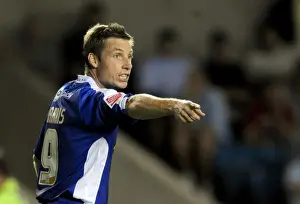 Millwall vs Oldham Athletic in Football League One at The New Den: Neil Harris Leads the Lions