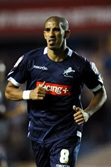 Images Dated 17th August 2011: Millwall vs Peterborough United in the Npower Championship: Hameur Bouazza at The Den (17-08-2011)