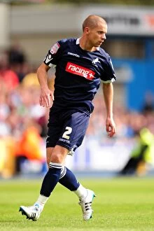 Images Dated 17th September 2011: Millwall vs. West Ham United: Alan Dunne at The Den - Npower Championship Clash (17-09-2011)