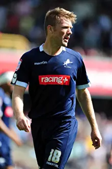 Previous Season Prints: Millwall vs. West Ham United: Darren Ward in Action at The Den - Npower Championship (17-09-2011)