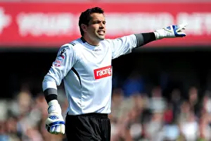 Previous Season Prints: Millwall vs. West Ham United: David Forde in Action at The Den - Npower Championship (17-09-2011)
