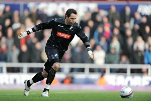 Season 2011-12 Prints: Millwall vs. West Ham United: David Forde in Action at Upton Park