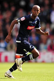 Images Dated 17th September 2011: Millwall vs. West Ham United: Nadjim Abdou in Action at The Den - Npower Championship (17-09-2011)