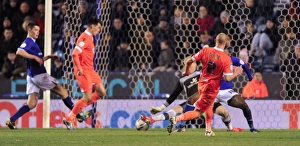 Millwall's Alan Dunne Scores the Dramatic Winning Goal vs. Leicester City in Championship Match (King Power Stadium, 29-03-2013)