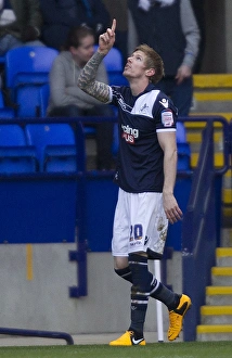 Millwall's Andy Keogh Scores Penalty Against Bolton Wanderers in Npower Championship Match