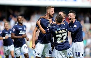 Sky Bet Championship - Millwall v Leeds United - The New Den Collection: Millwall's Beevers Scores Opener in Sky Bet Championship Clash vs Leeds United at The New Den