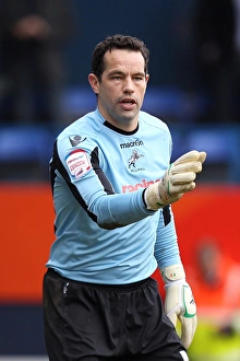 Millwall's David Forde in FA Cup Fifth Round Action at Luton Town's Kenilworth Road
