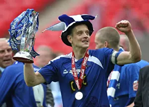 Millwall's Glory: Paul Robinson and Team Celebrate Football League One Play-Off Final Win Against Swindon Town