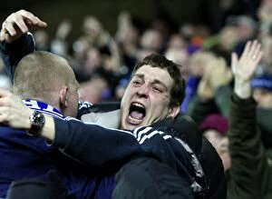 Millwall's Goal Celebration: Npower Championship Clash Against Queens Park Rangers at The New Den (08-03-2011)
