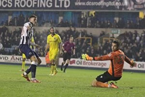 Images Dated 12th November 2016: Millwall's Harry Smith Scores Fourth Goal Against Bristol Rovers in Sky Bet League One at The Den