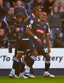 Millwall's Jay Simpson Scores Equalizer Against Bristol City in Npower Championship (20-11-2011)