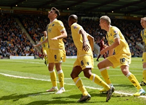 Sky Bet League One - Bradford City V Millwall - Coral Windows Stadium Prints: Millwall's Lee Gregory Scores First Goal in Sky Bet League One Play-Off Against Bradford City
