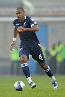 Images Dated 20th November 2011: Millwall's Liam Trotter in Action against Bristol City at The Den, Npower Championship (2011)