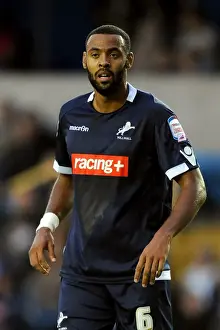 Previous Season Prints: Millwall's Liam Trotter in Action Against Peterborough United at The Den - Npower Championship 2011-2012
