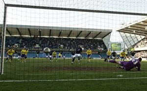 Millwall's Liam Trotter Scores Penalty Against Cardiff City in Npower Championship Match at The New Den (19-03-2011)