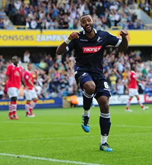 Millwall's Liam Trotter Scores Second Goal Against Nottingham Forest in Npower Championship Match (13-08-2011)