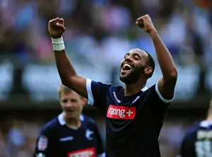 Millwall's Liam Trotter Scores the Thrilling Second Goal Against Nottingham Forest at The Den (13-08-2011)