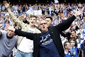 Millwall's Play-Off Triumph: The Euphoria of The Fans in Wembley Stadium