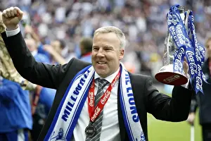 Millwall V Swindon League One Play-off Final Prints: Millwall's Promising Triumph