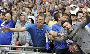 Millwall's Sea of Lions: Play-Off Final at Wembley vs Swindon Town - A Sea of Passionate Fans