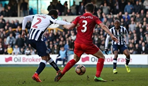 Millwall's Shaun Cummings Scores Opening Goal in Emirates FA Cup Fifth Round Match against Leicester City at The Den
