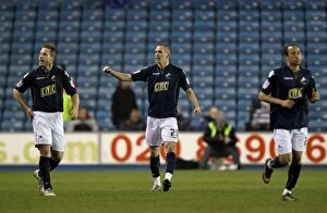 Images Dated 8th March 2011: Millwall's Steve Morison Scores Opening Goal Against Queens Park Rangers in Npower Championship