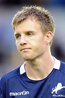 Previous Season Prints: Millwall's Tony Craig in Action Against Peterborough United at The Den