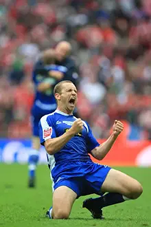 Millwall's Triumph: The Celebration at Wembley after Securing Promotion to League One