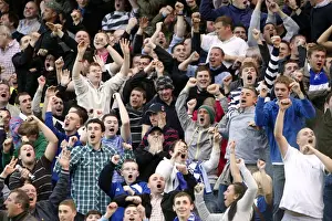 2010 Play-off Semi Final Prints: Milwall Fans Go Wild: Steve Morison Scores First Goal in Play-Off Semi Final against Huddersfield Town at The New Den