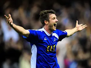 2010 Play-off Semi Final Prints: Milwall's Schofield Celebrates Dramatic Goal in Coca-Cola Football League One Play-Off Semi-Final vs