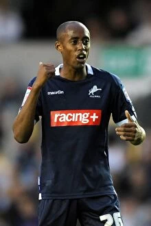 Images Dated 17th August 2011: Nadjim Abdou in Action: Millwall vs Peterborough United at The Den (August 17, 2011)