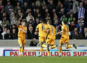 Images Dated 14th February 2012: npower Football League Championship - Brighton and Hove Albion v Millwall - AMEX Stadium