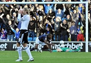 Images Dated 23rd October 2010: npower Football League Championship - Millwall v Derby County - The New Den