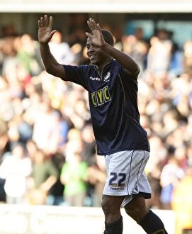 Images Dated 19th March 2011: npower Football League Championship - Millwall v Cardiff City - The New Den