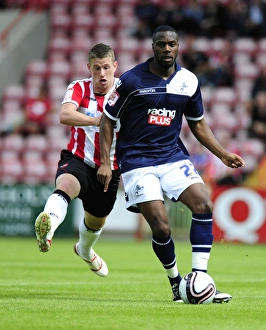 Pre-Season Clash: Exeter City vs. Millwall - Scot Bennett vs. Dany N'Guessan at St James Park (August 4, 2012)