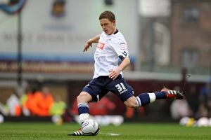 Images Dated 4th February 2012: Shane Lowry's Thrilling Goal: Millwall vs. West Ham United in Npower Championship (04-02-2012)