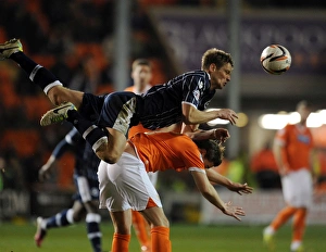Season 2013-14 Prints: Sky Bet Championship - Blackpool v Millwall - Bloomfield Road
