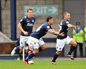 Images Dated 30th August 2014: Sky Bet Championship - Millwall v Blackpool - The Den