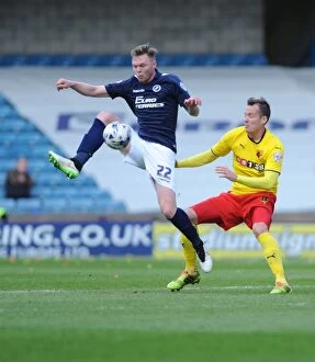 Sky Bet Championship Collection: Sky Bet Championship - Millwall v Watford - The New Den