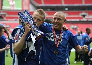 The Celebration Gallery: Soccer - Coca-Cola Football League One - Play Off - Final - Millwall v Swindon Town - Wembley