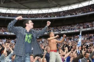 Millwall v Swindon League One Play-off Final Collection: The Fans