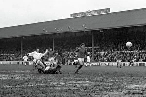Vintage Action Gallery: Soccer - League Division Two - Millwall v Preston North End - The Den