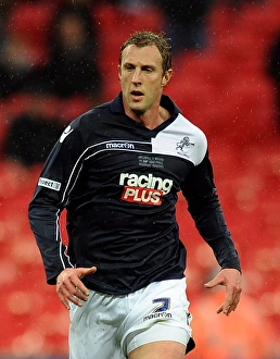 Season 2012-13 Prints: Thrilling FA Cup Semi-Final: Rob Hulse Scores for Millwall against Wigan Athletic at Wembley Stadium (2013)